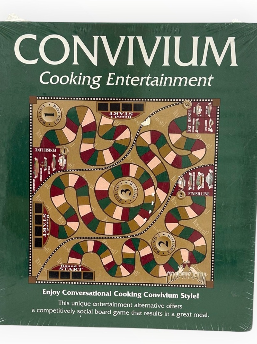 Vintage 2001 Convivium Cooking Entertainment Board Game Sealed NOS - Picture 2 of 8